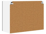 Wall Cabinet PORTO Black 80 x 31 x 80 cm Engineered Wood 885406