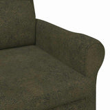 Armchair Army green 76 x 94 x 102 cm Faux Leather 42009869