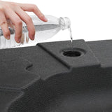 Cantilever Umbrella Base Black 88.5 x 88.5 x 12 cm 42006933