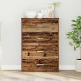 Sideboard with Drawer Old Wood 60 x 31 x 84 cm Engineered Wood 871672