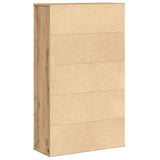 Bookcase Artisan Oak 60x24x101.5 cm Engineered Wood 860399