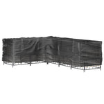 L-Shaped Garden Furniture Covers 2 pcs 18 Eyelets 220x285x80 cm 3155377
