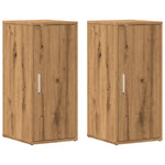 ZNTS Shoe Cabinets 2 pcs Artisan Oak 32x35x70 cm Engineered Wood 856707