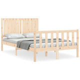 Bed Frame without Mattress 120x200 cm Solid Wood Pine 3192941