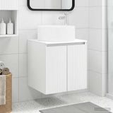 Wall-mounted Sink Vanity White 49.5 x 44.5 x 65.5 cm 890462