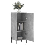 Sideboard Concrete Grey 34.5x34x90 cm Engineered Wood 828552