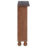 Shelving with Shelf Brown 47 x 16 x 55 cm Solid Mahogany Wood 42012403