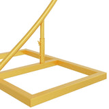 Single Wedding Arch Gold 220 x 45 x 200 cm Steel 42023030