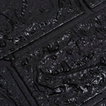 3D Wallpaper Bricks Self-adhesive 40 pcs Black 150726