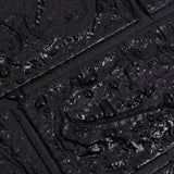 Wallpaper Set of 40 Black PE Foam 70 x 77 cm Wallpaper 150726