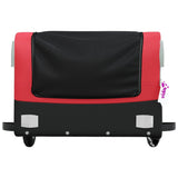 Bike Trailer Black and Red 30 kg Iron 94034