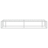 Bed Frame without Mattress White 120x200 cm Metal 4017424