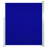 Patio Retractable Side Awning 160x300 cm Blue 317882