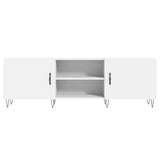 TV Cabinet White 150x30x50 cm Engineered Wood 829092