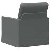 Armchair Dark Grey 70 x 81 x 82 cm Fabric 42041008