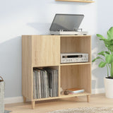 Record Cabinet Sonoma Oak 84.5x38x89 cm Engineered Wood 831992
