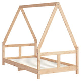 Kids Bed Frame 80x160 cm Solid Wood Pine 834459