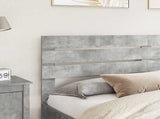 Headboard Concrete Grey Engineered wood 888168
