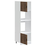 Oven Cabinets 2 pcs Porto Smoked Oak Engineered Wood 3315056