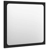 Bathroom Furniture Set Black Engineered Wood 3071307