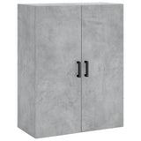 Highboard Concrete Grey 69,5x34x180 cm Engineered Wood 3195791