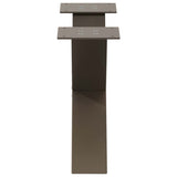 Coffee Table Legs X-Shaped 2 pcs Natural Steel 60x cm Steel 4012943