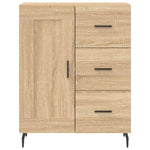 Highboard Sonoma Oak 69.5x34x180 cm Engineered Wood 3190040