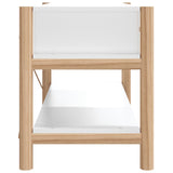 TV Cabinet White 82x38x45 cm Engineered Wood 345660