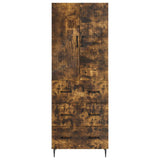 Cabinet Set 2 pcs Smoked Oak 66 x 34.5 x 90 cm Engineered Wood 3416642