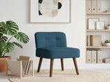 Slipper Chair Blue Velvet 42050521