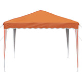 Pop-up Party Tent 288 x 288 x 245 cm Orange Oxford Fabric 42019756