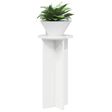 Plant Stand 2 pcs High Gloss White 29.5 x 29.5 x 60 cm 899721