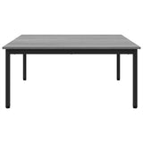 Coffee Table Grey Sonoma 100 x 100 x 45 cm Engineered Wood 892587