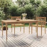 Folding Bar Table 90x65x105 cm Solid Wood Teak 319149
