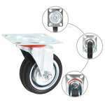 12 pcs Swivel Casters 75 mm 278012