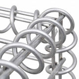 Gabion Basket with Lids Galvanised Wire 100 x 30 x 30 cm 141038