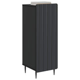 Sideboard Black 34.5 x 33 x 92 cm Engineered Wood 894366