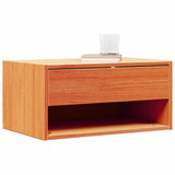 Bedside Table 2 pcs Wax Brown 50 x 32.5 x 24 cm Solid pine wood 873480