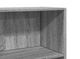 Bookcase Grey Sonoma 80x30x152 cm Engineered Wood 857945