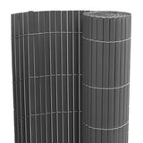 Garden Fence Double-Sided Grey 1.8x5 m PVC 42002627
