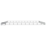 44-Panel Dog Playpen Black 100x50 cm Powder-coated Steel 3115985