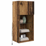 Wall-mounted TV Cabinets 2 pcs Old Wood 40.5 x 30 x 90 cm 882955