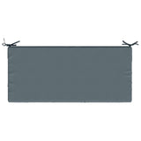2-Piece Bench Cushions SOEST 2 pcs 100% Polyester Blue 950135