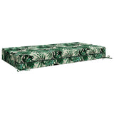 Seat Cushion SOEST 100% Polyester Leaf pattern 120 x 80 x 15 cm 944318
