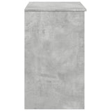 Dressing Table with Mirror Concrete Grey 73x46.5x120 cm 848223