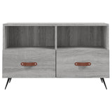 ZNTS TV Cabinet Grey Sonoma 80x36x50 cm Engineered Wood 828946