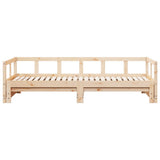 Daybed without Mattress 90x200 cm Solid Wood Pine 854952