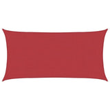 311630 Sunshade Sail 160 g/m Red 4x7 m HDPE