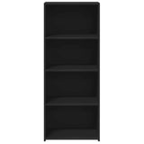 Highboard Black 50x41x124 cm Engineered Wood 846398