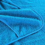 Beach Towels 6 pcs Turquoise 60x135 cm Fabric 400 GSM 3157061